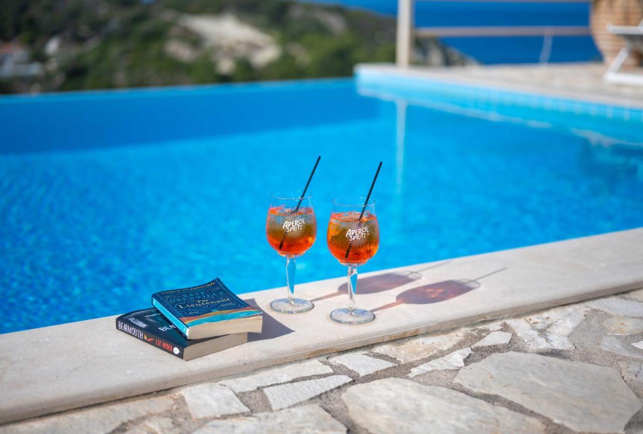 Pangolas Apartments Paxos Longos  Luaran gambar
