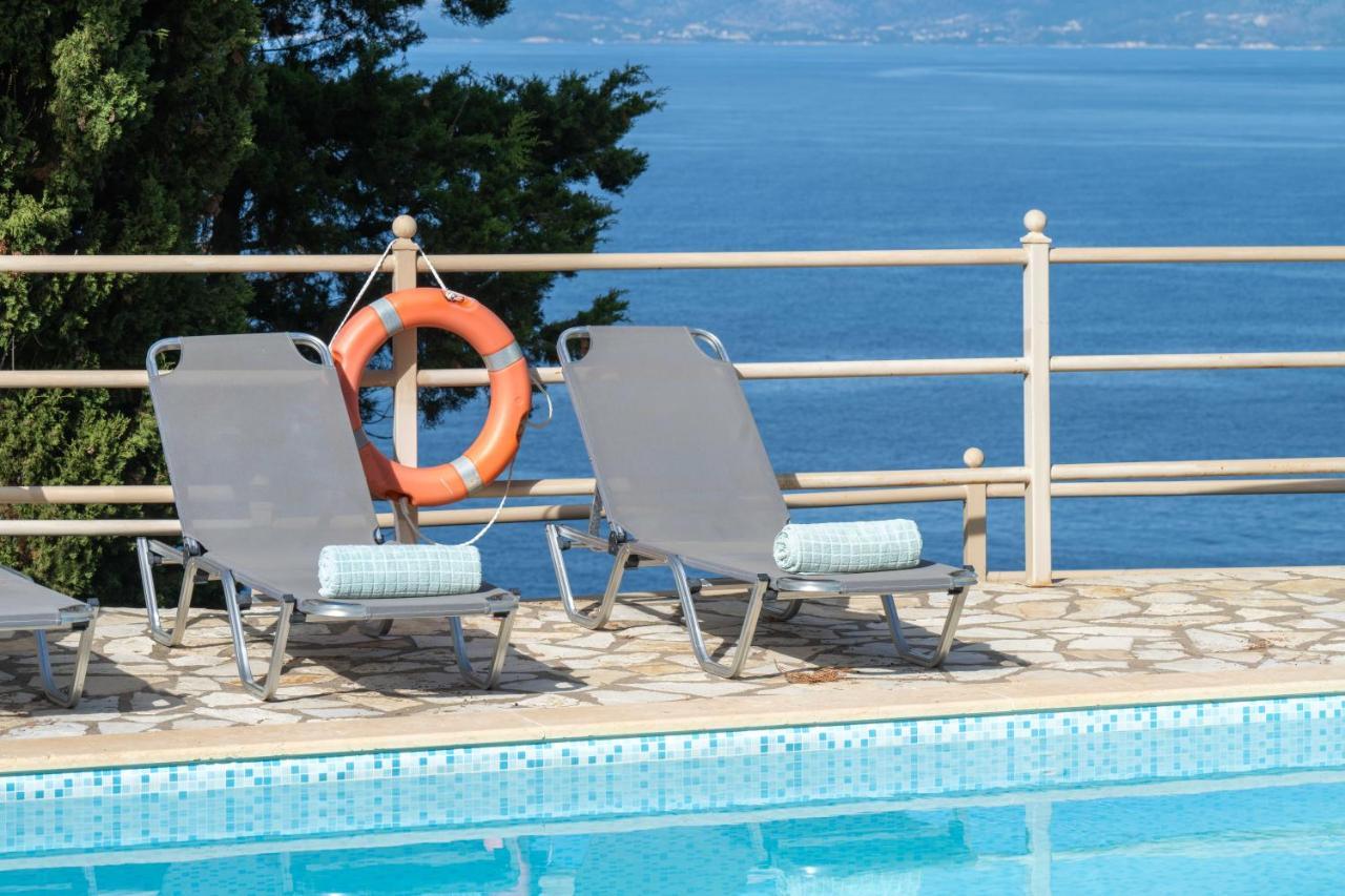 Pangolas Apartments Paxos Longos  Luaran gambar