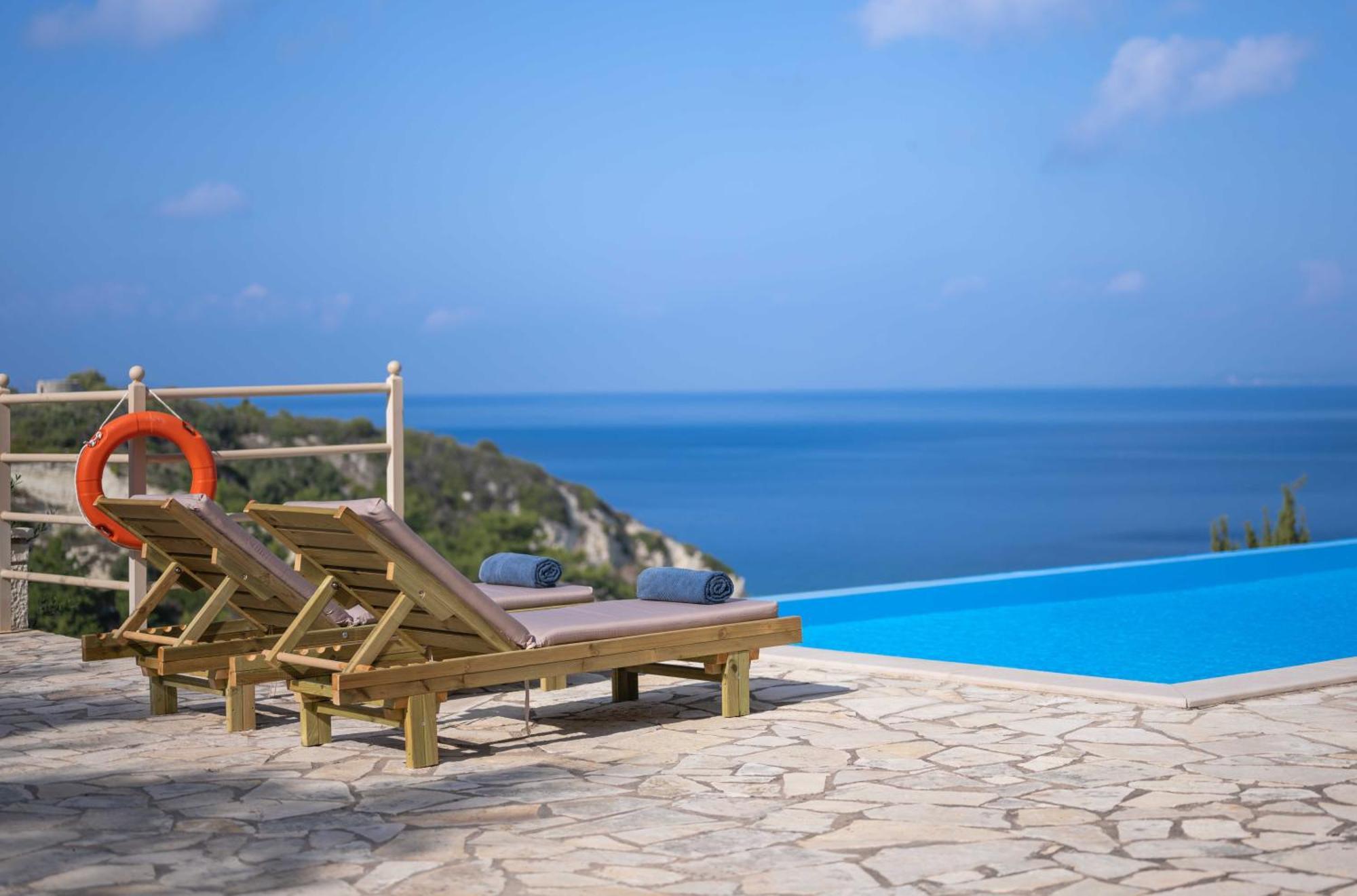 Pangolas Apartments Paxos Longos  Luaran gambar